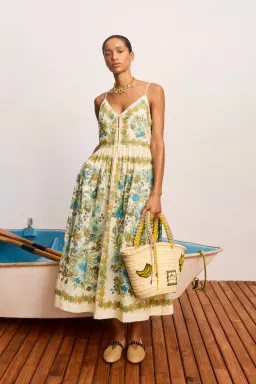 ALEMAIS SOPHIA MIDI DRESS SIZE 16 for rent on The Volte - image 1