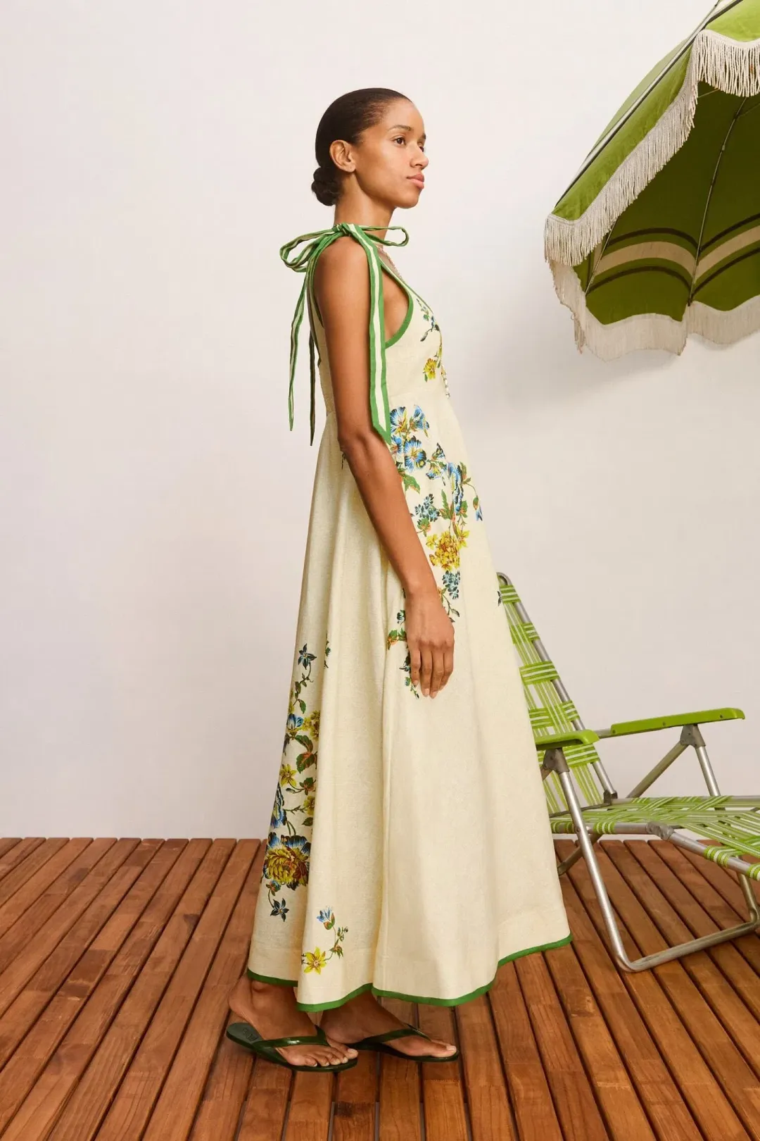ALEMAIS PHYLLIS BALLET SUNDRESS SIZE 10 for rent on The Volte - main image
