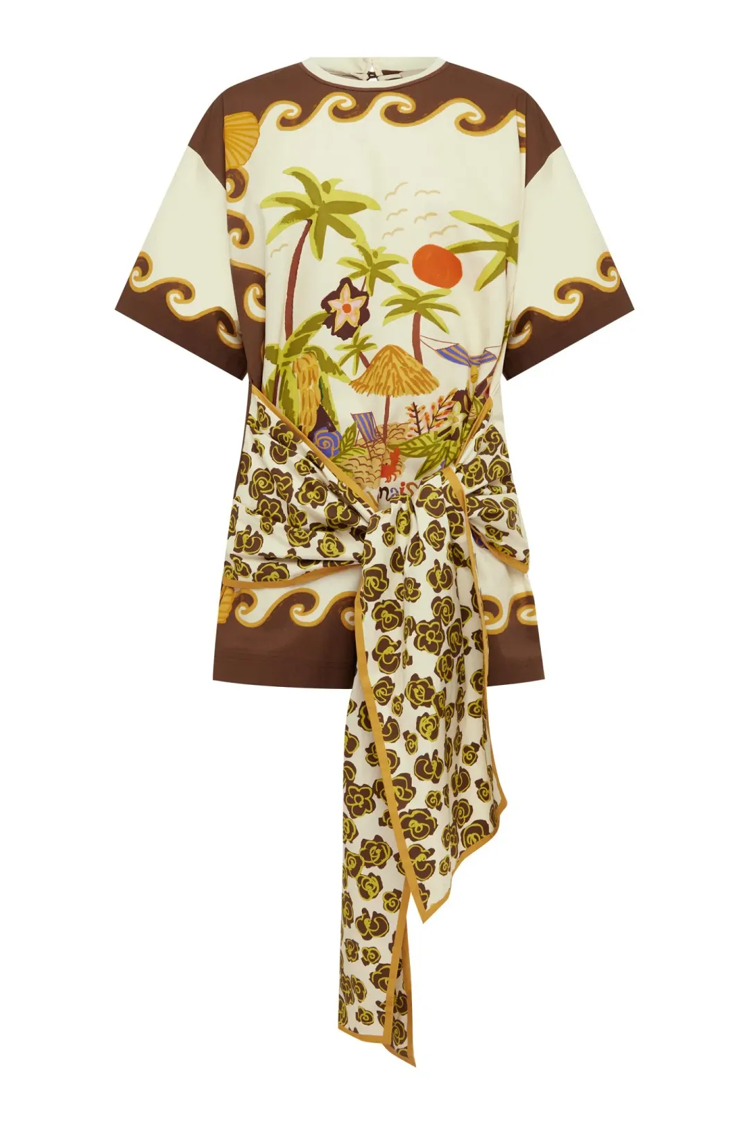 ALEMAIS ISLAND COVE MINI DRESS SIZE 8 for rent on The Volte - main image