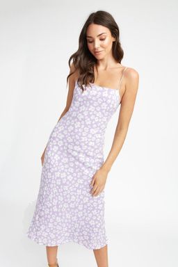 Kookai Fleur Slip Dress Print Size 6 for rent on The Volte - image 2