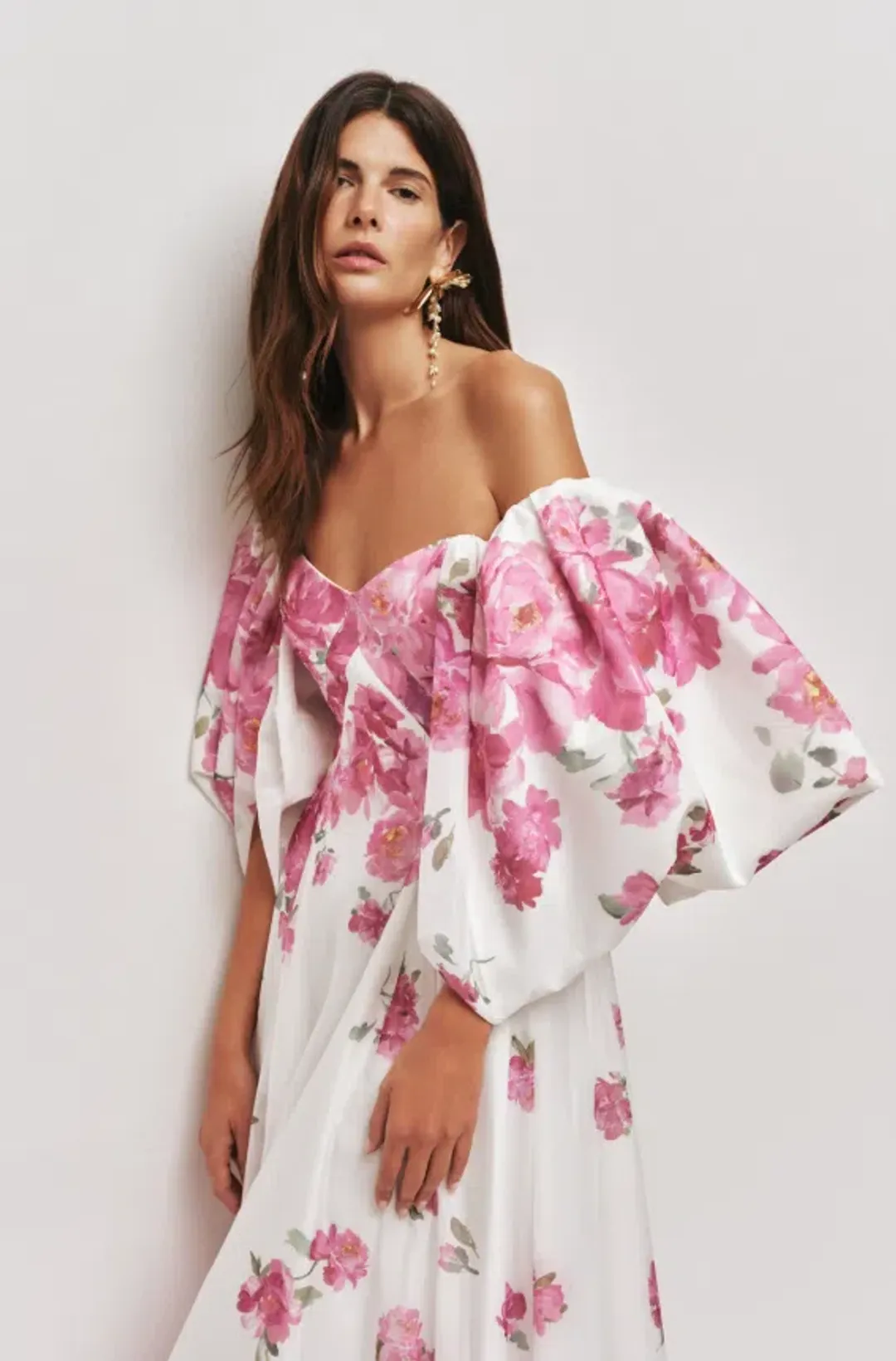 Aje Jardin Gown Rosa Bold Light Size 10 AU for rent on The Volte - main image