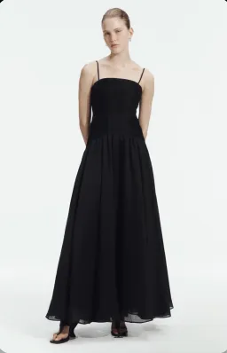 AJE - Contour Gown in Black Size 8 for rent on The Volte - image 1