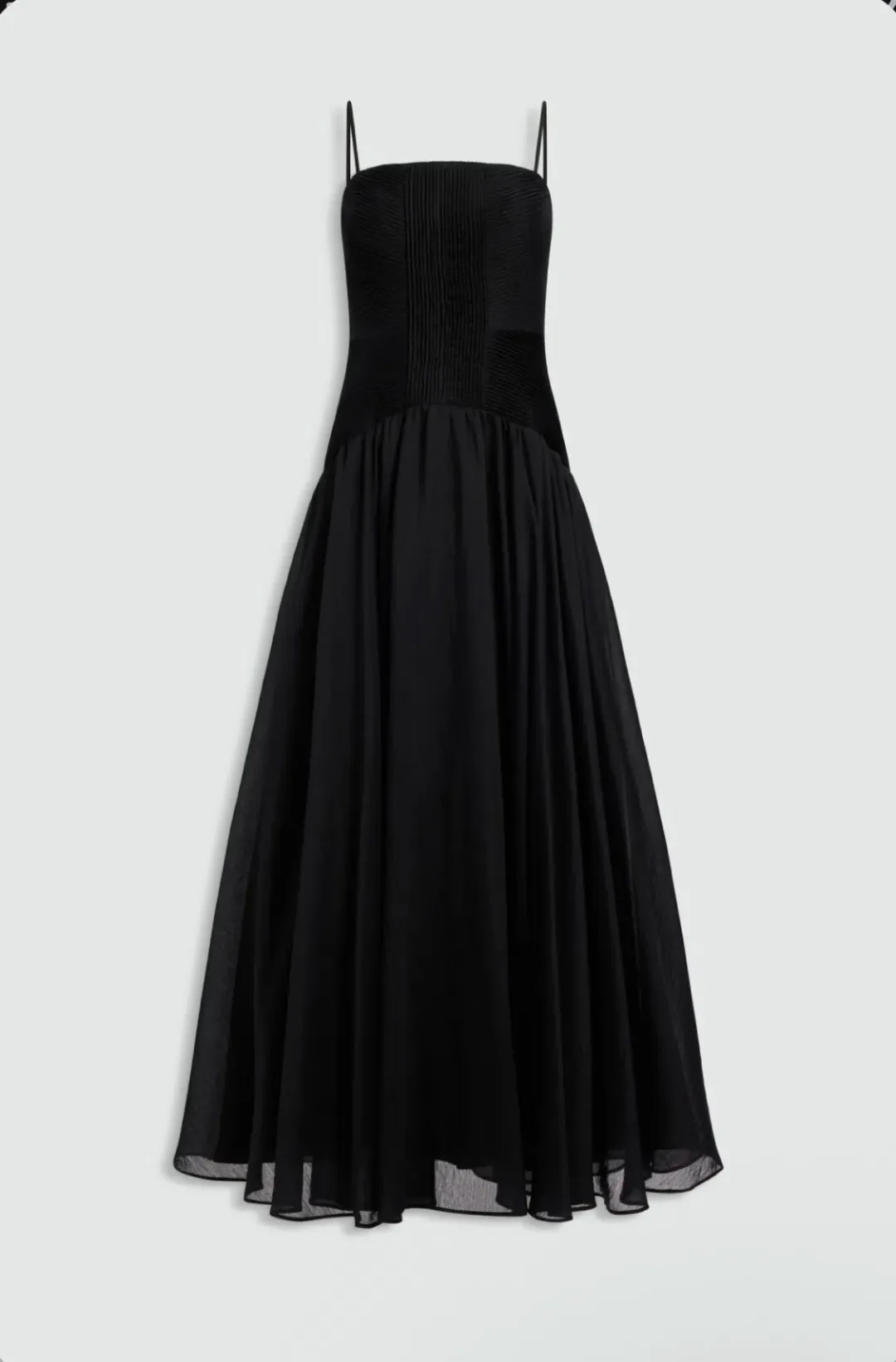 AJE - Contour Gown in Black Size 8 for rent on The Volte - main image
