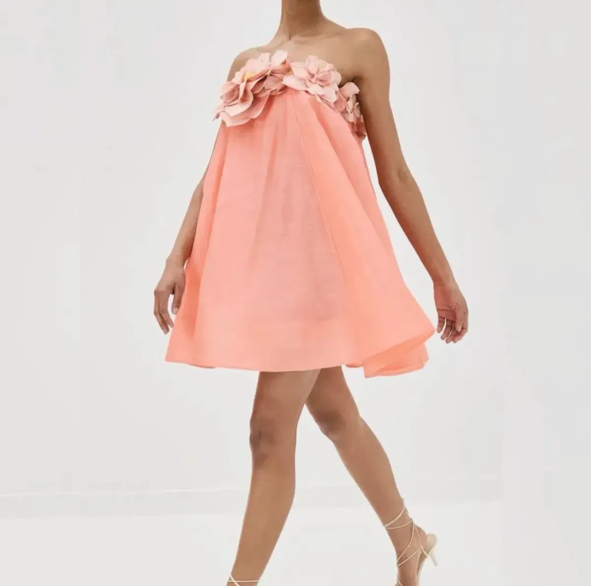 Zimmermann Coral Natura Strapless Mini Dress Size 0 for rent on The Volte - main image