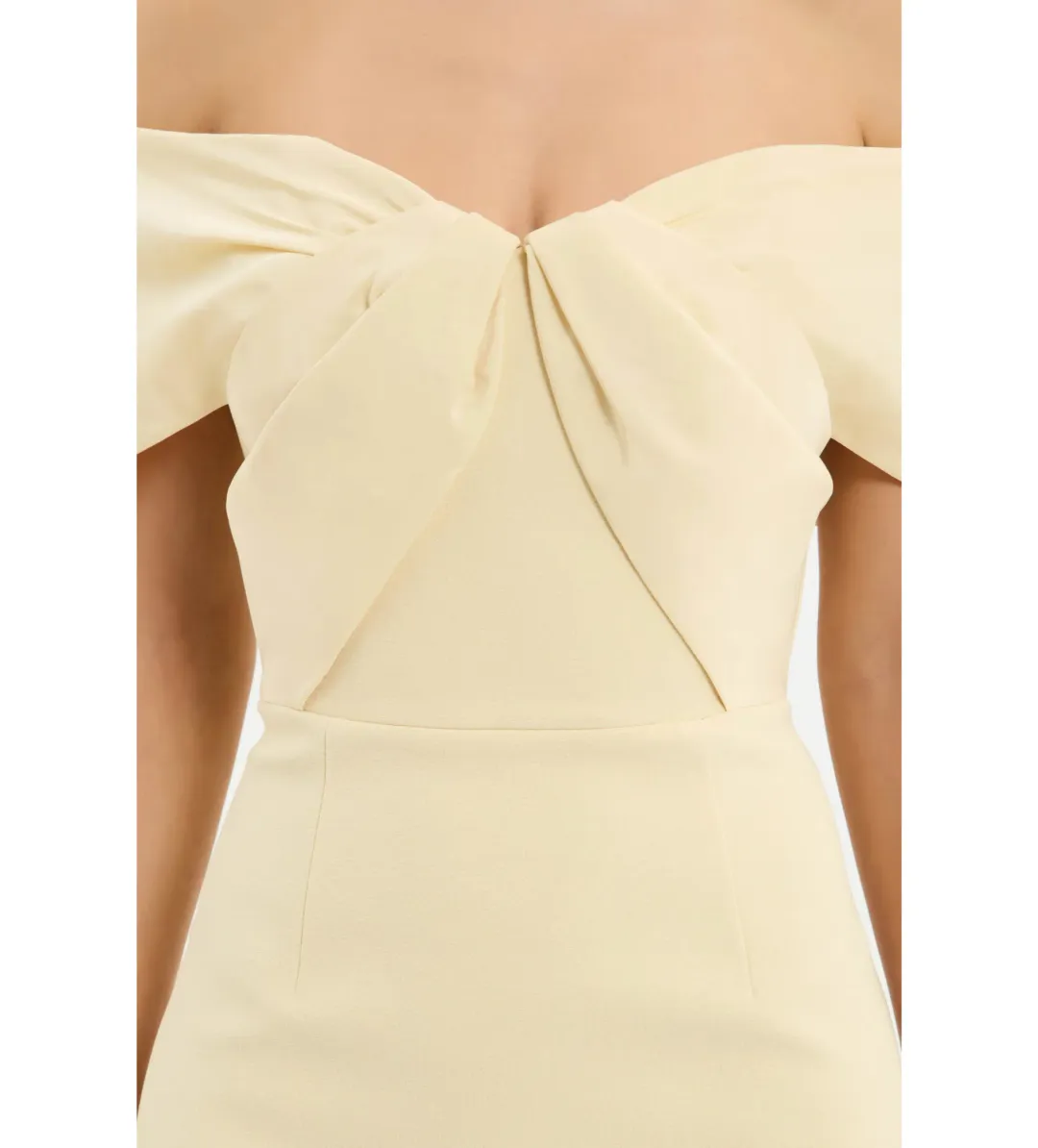 Rebecca Vallance Aubriella Maxi Gown Yellow Size 8 for rent on The Volte - main image