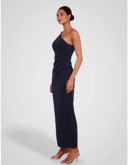Pilgrim Dessie One Shoulder Maxi Navy Size 14 AU for rent on The Volte - image 2