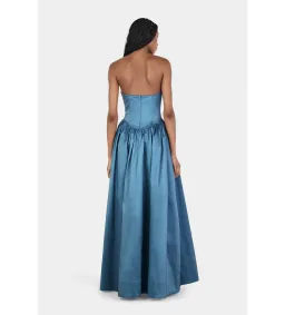 Hansen and Gretel Audrey Maxi Gown in Steel Size 10 for rent on The Volte - image 2