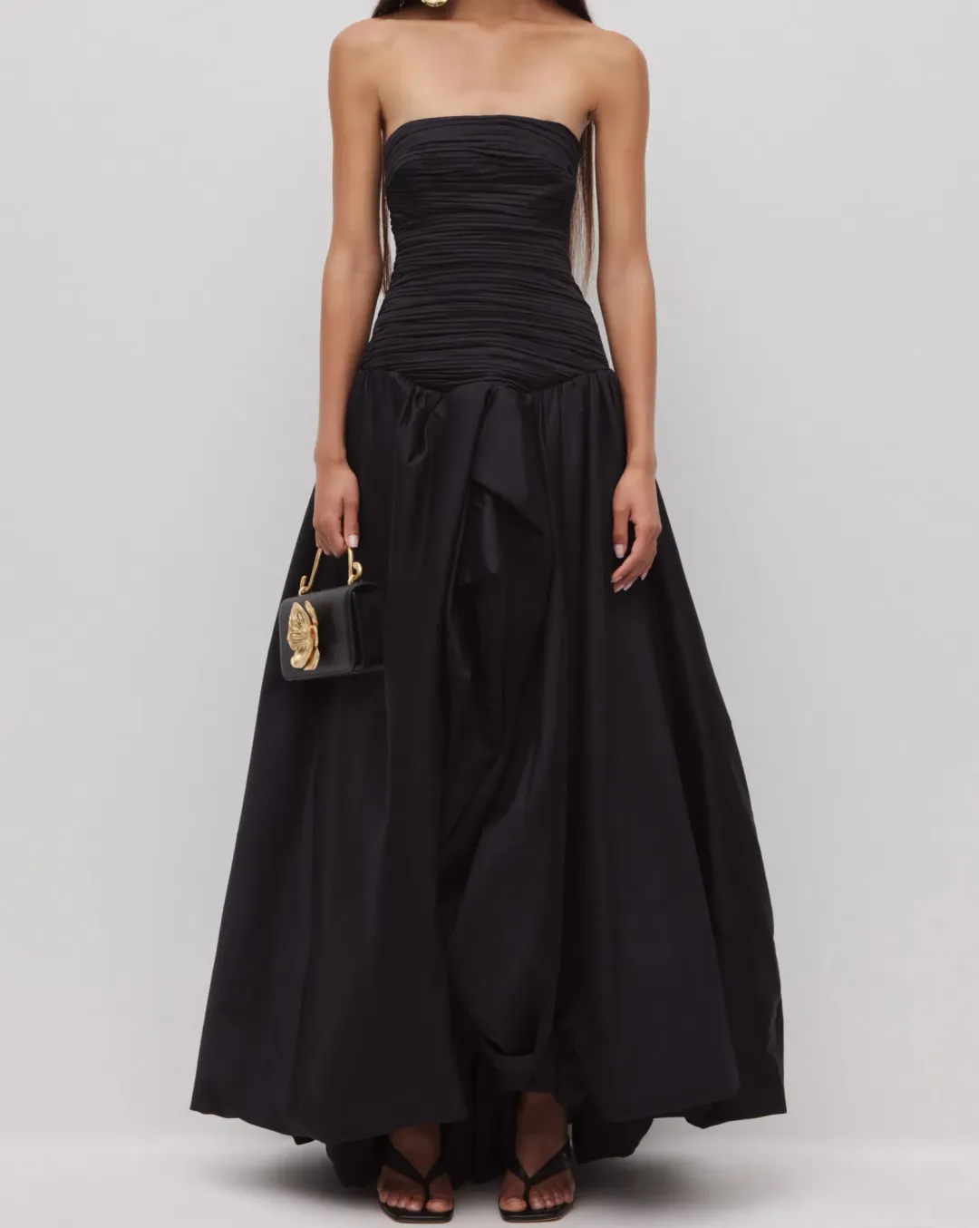 Aje Violette Bubble Maxi Dress size 6 for rent on The Volte - main image