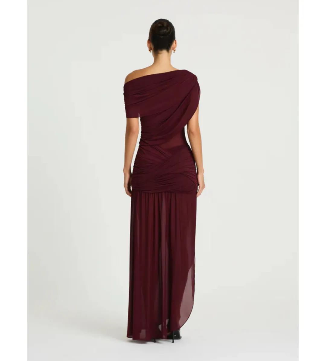 Benni Otto Maxi Dress Plum Size 12 for rent on The Volte - main image