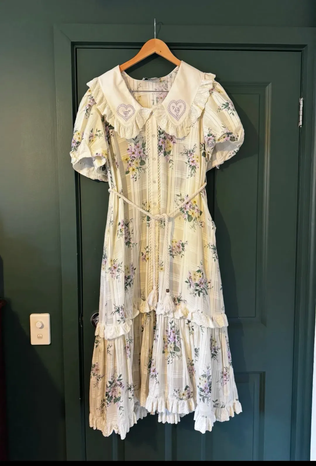 Alémais Margot Dress • Cream • Size 12 for rent on The Volte - main image