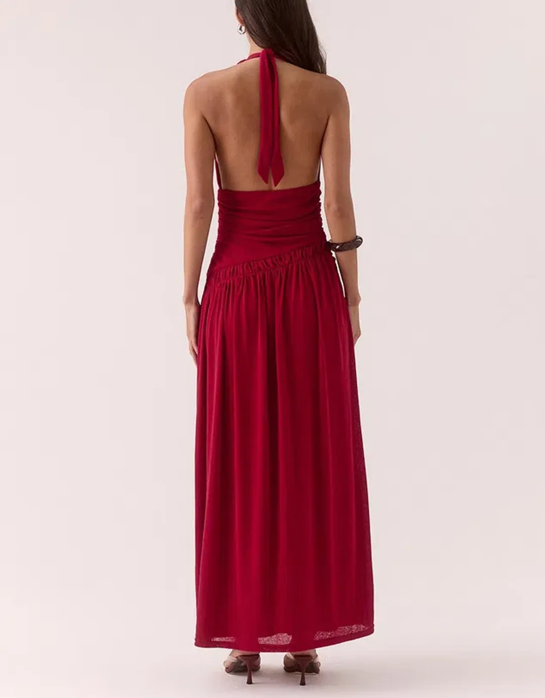 SOVERE STUDIO - Maxi Dress Raspberry Size 6 for rent on The Volte - main image
