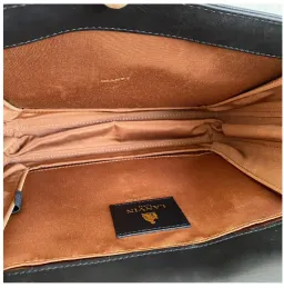 Lanvin Vintage Padam square flap crossbody bag  for rent on The Volte - image 8