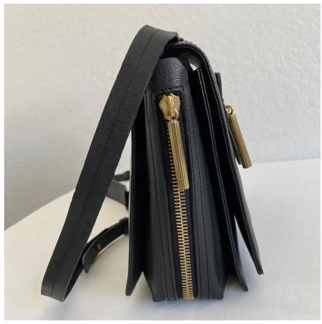 Lanvin Vintage Padam square flap crossbody bag  for rent on The Volte - main image