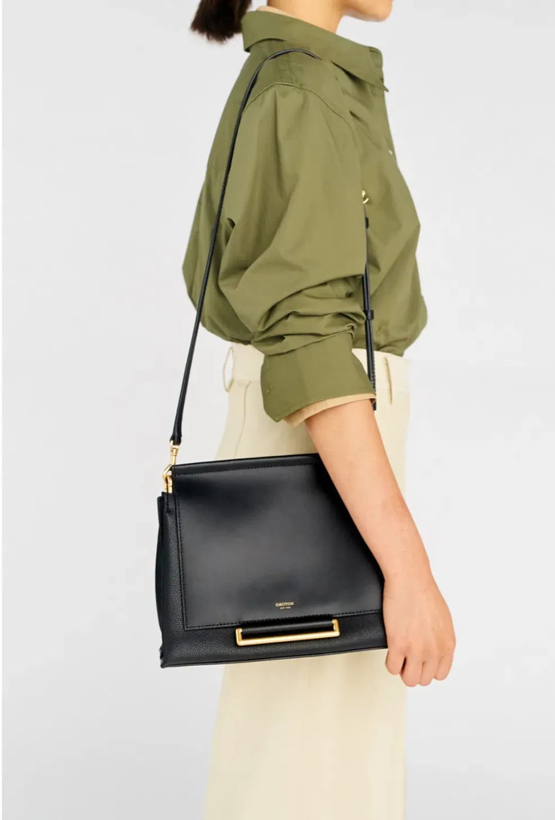 Oroton Elm Medium Satchel for rent on The Volte - main image