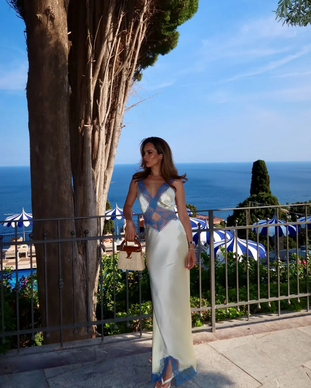 Sir the Label Aries Cut Out Maxi Gown Butter Size 0 for rent on The Volte - main image