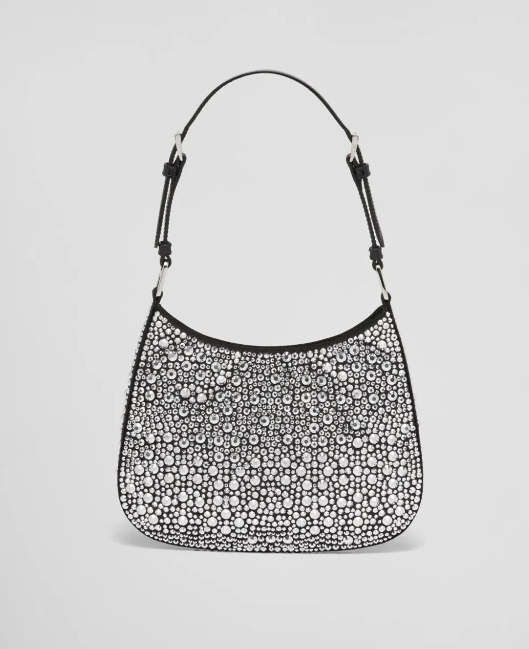 Prada Cleo Satin Bag with Rhinestones for rent on The Volte - main image