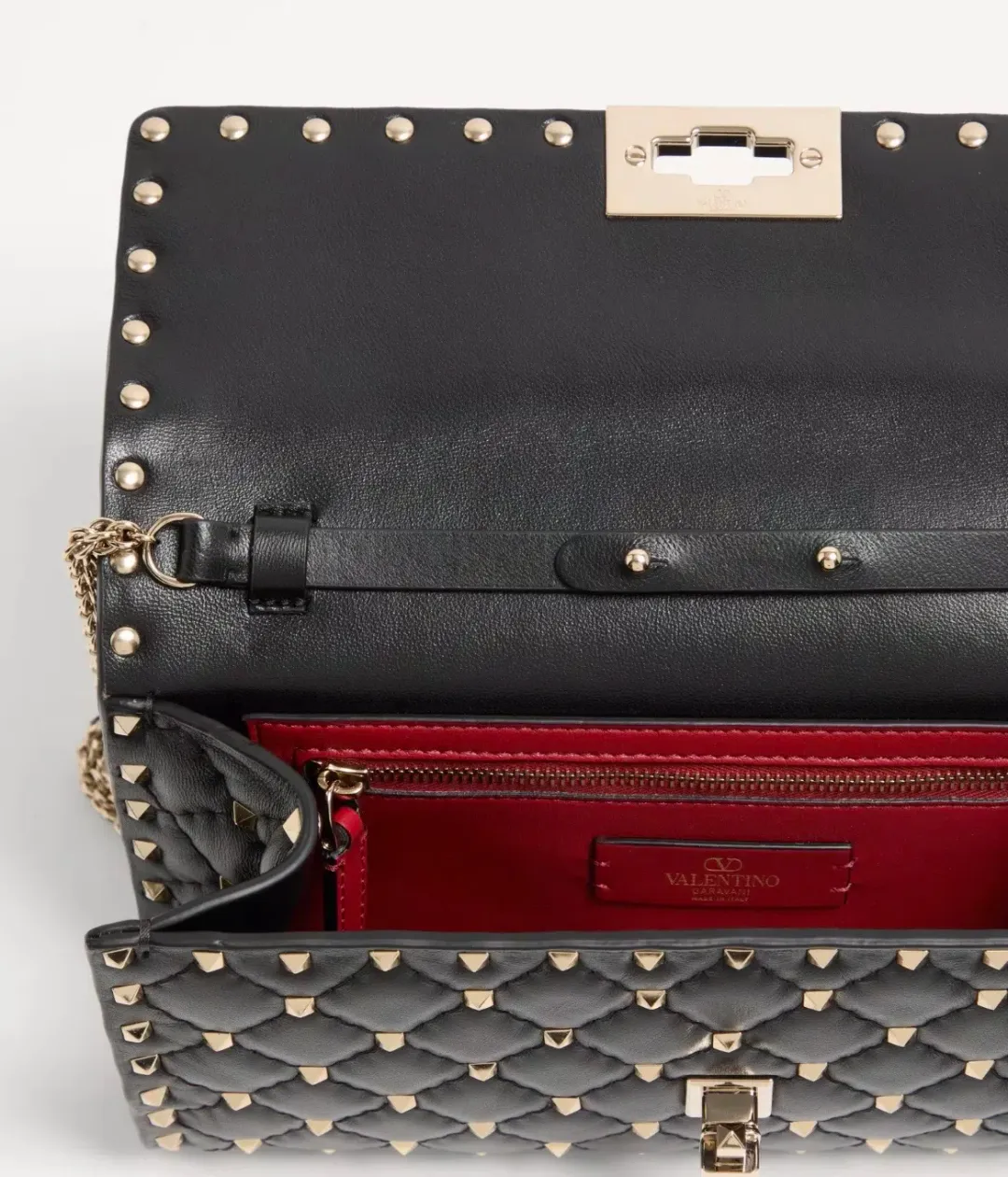 Valentino Rockstud Clutch for rent on The Volte - main image