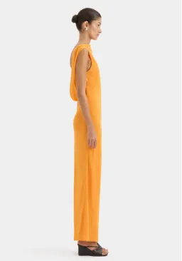 Sir Isla Cowl Back Gown Orange sz 8 for rent on The Volte - image 4
