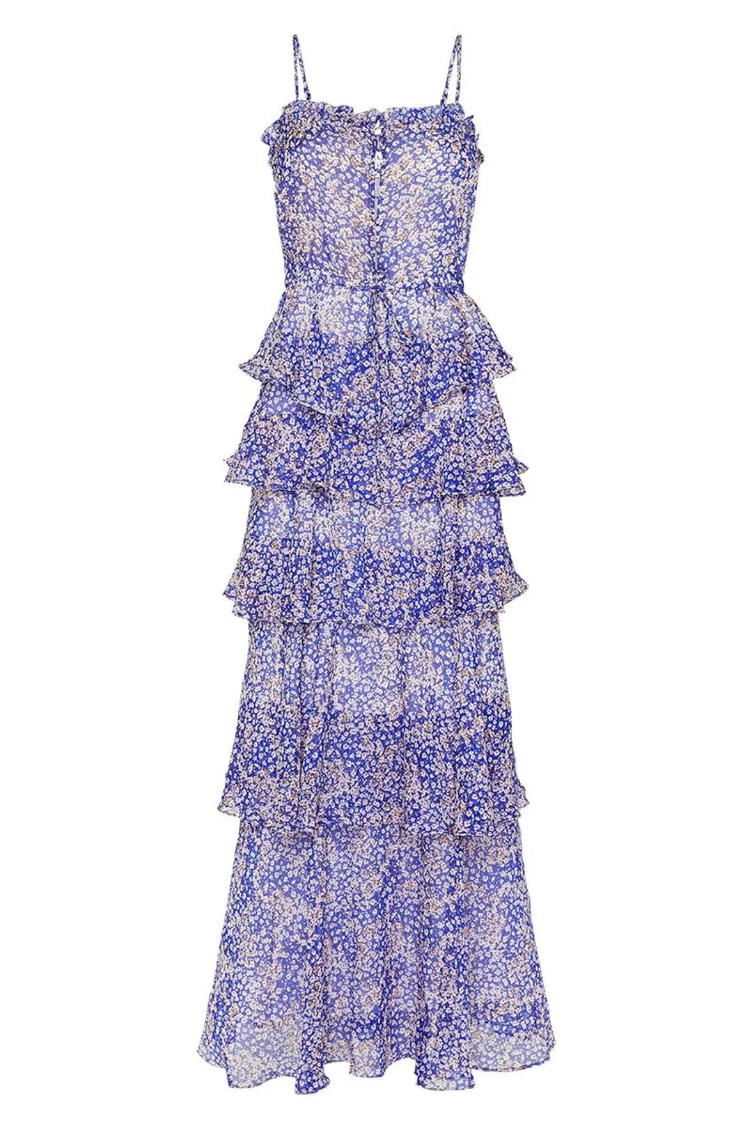 Shona Joy Garner Cami Maxi Dress Floral Print Size 8 for rent on The Volte - main image
