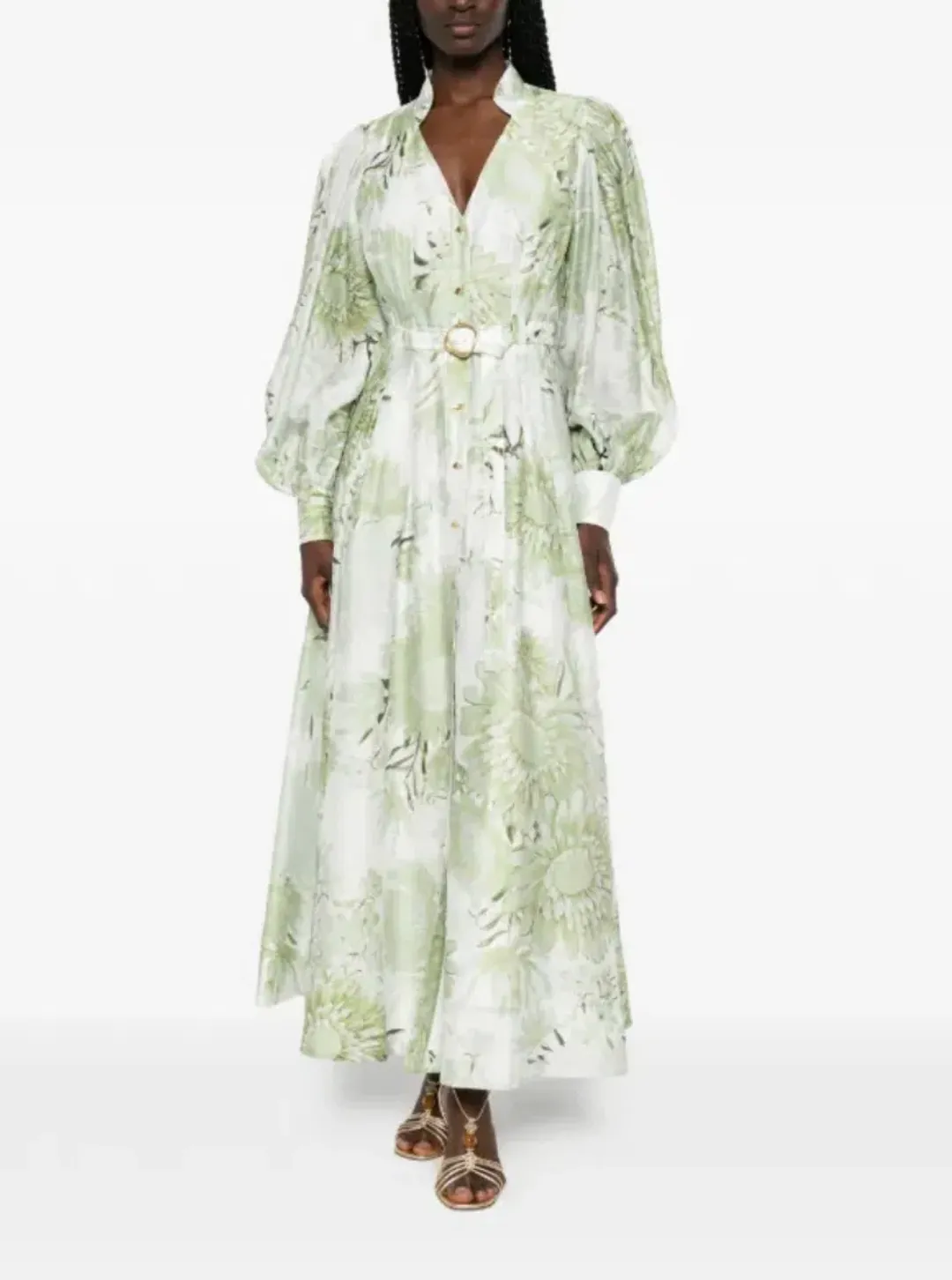 Aje Reflector Shirt Dress  for rent on The Volte - main image