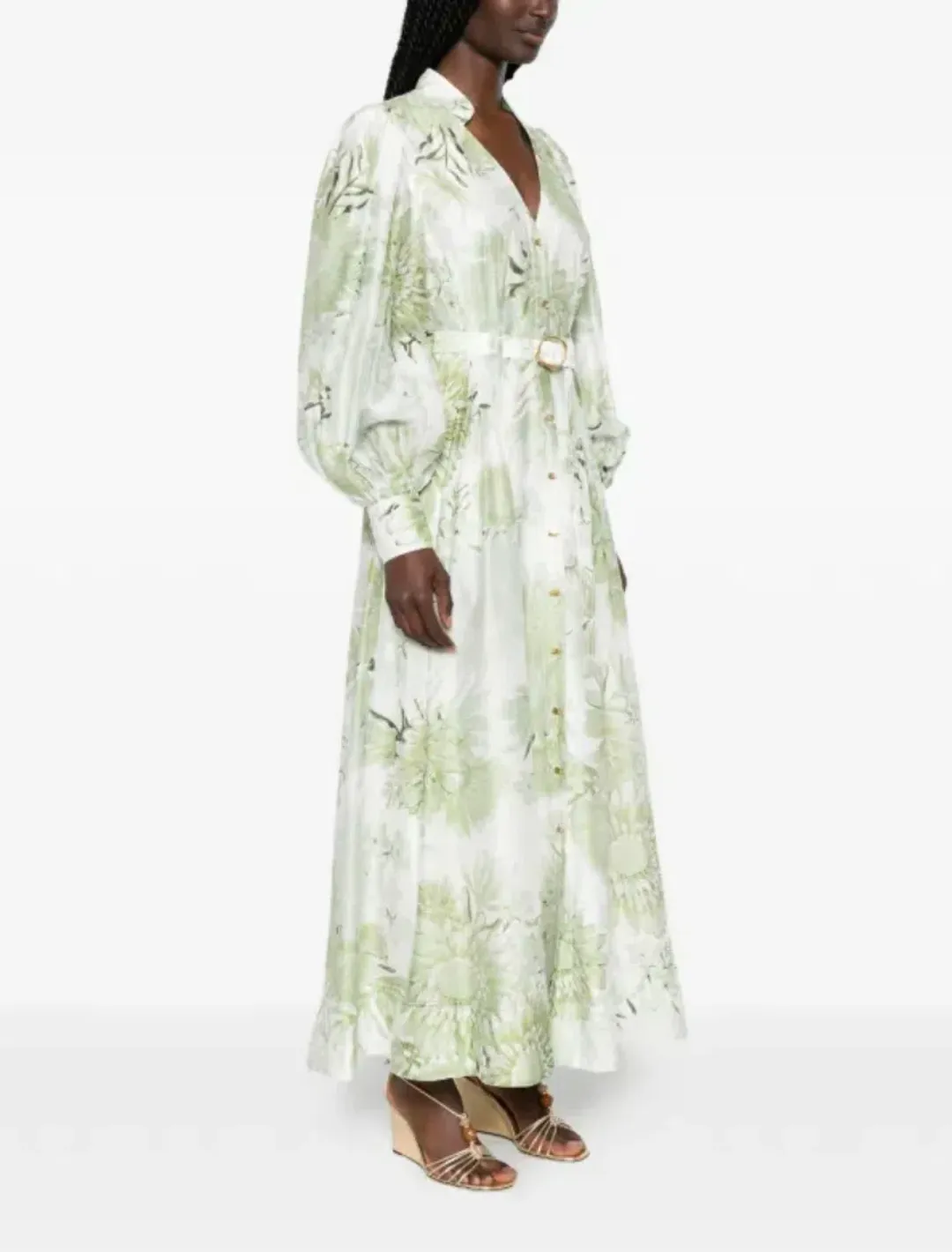 Aje Reflector Shirt Dress  for rent on The Volte - main image