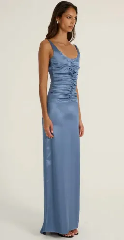 Ance Gria Atlein Gown - Blue - size S for rent on The Volte - image 4