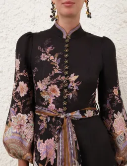 Zimmermann Luna Button Midi Dress 3 for rent on The Volte - image 3
