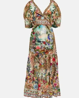 Camilla x Disney Mickey Takes A Trip Maxi Dress size M for rent on The Volte - image 1