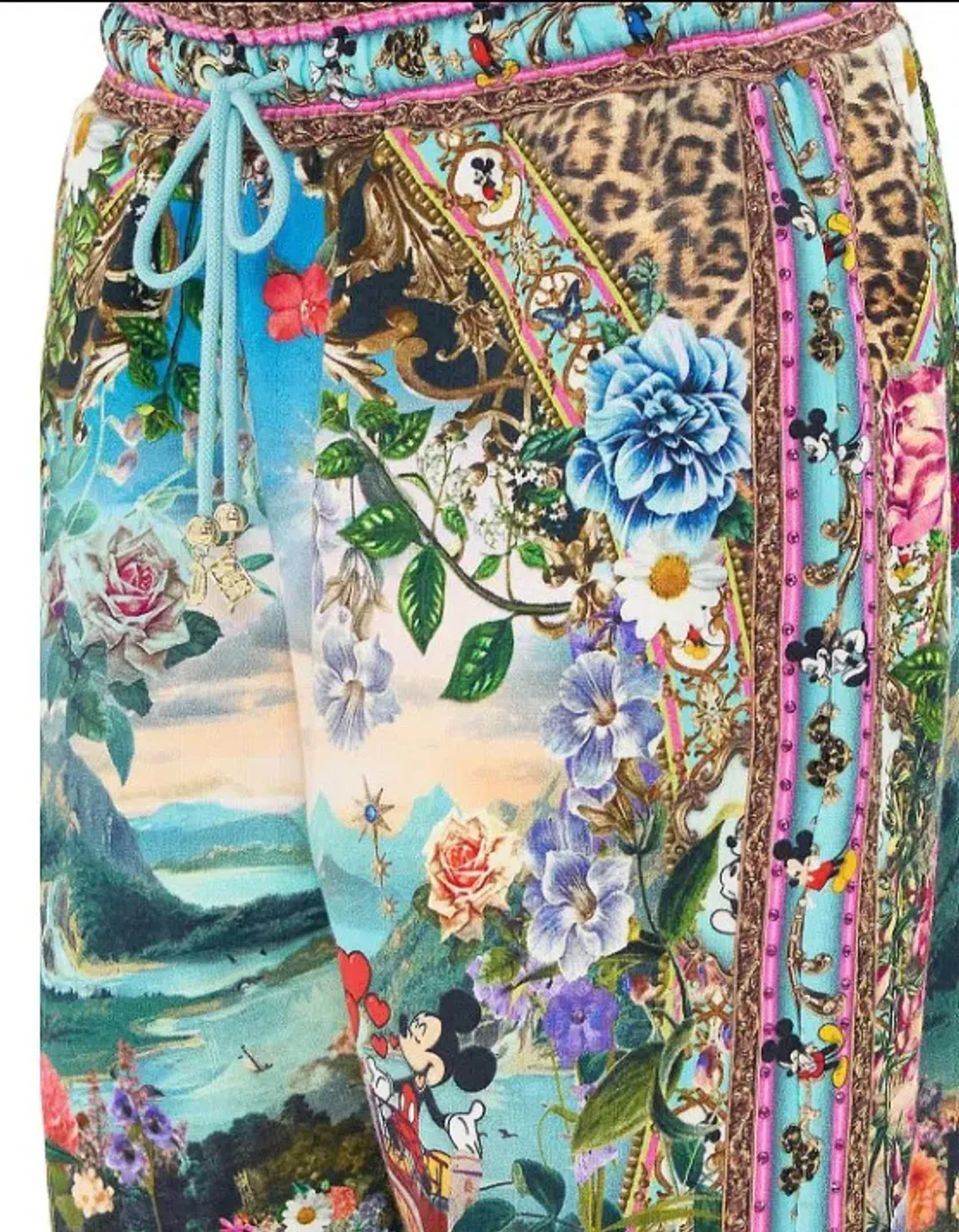 Camilla x Disney Mickey Takes A Trip Maxi Tracksuit Pant Size XS for rent on The Volte - main image