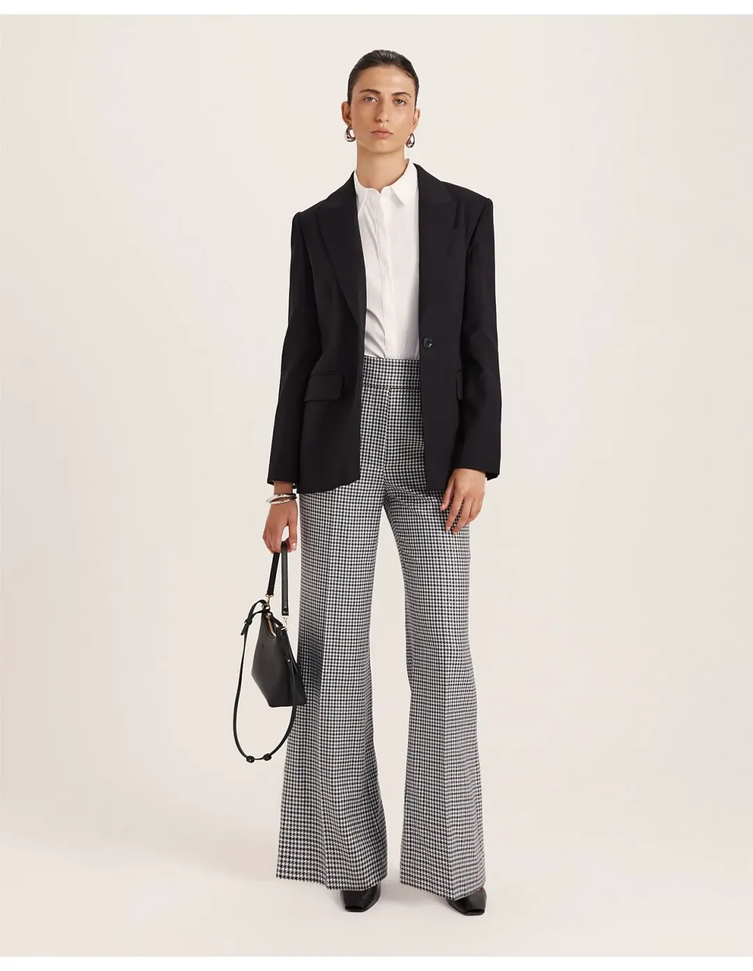 Saba Prudence Wool Check Pant Size 12 AU Multi for rent on The Volte - main image
