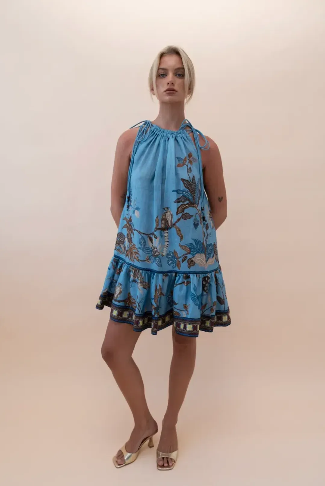 Alemais Georgie mini dress size 8  for rent on The Volte - main image