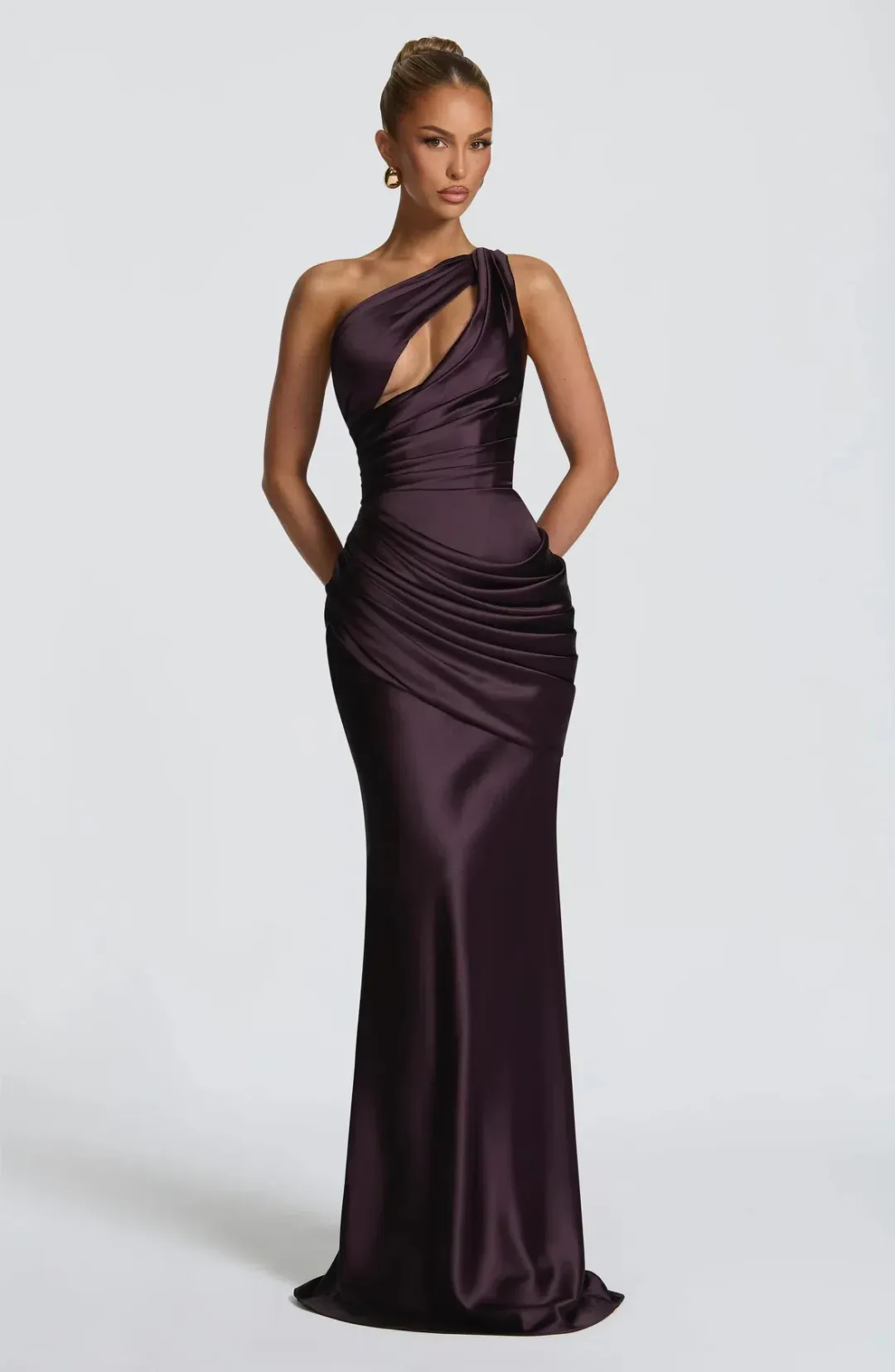 BABY BOO EMINA MAXI PLUM / SIZE 10  for rent on The Volte - main image