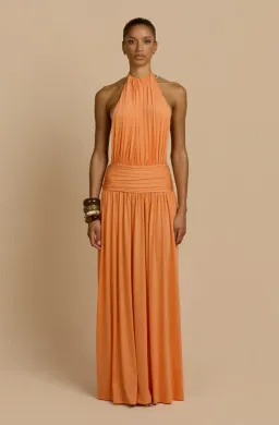 Arcina Ori SANTINA DRESS TANGERINE Size L for rent on The Volte - image 1