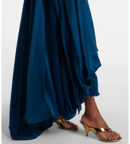 Zimmermann Alchemy Halter Maxi Dress in Sailor Blue Size 0/AU8 for rent on The Volte - image 5