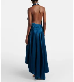 Zimmermann Alchemy Halter Maxi Dress in Sailor Blue Size 0/AU8 for rent on The Volte - image 2