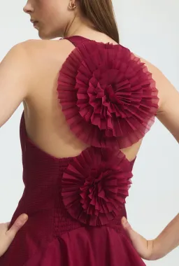 Aje Radiate Pleated Gown - size 8  for rent on The Volte - image 2