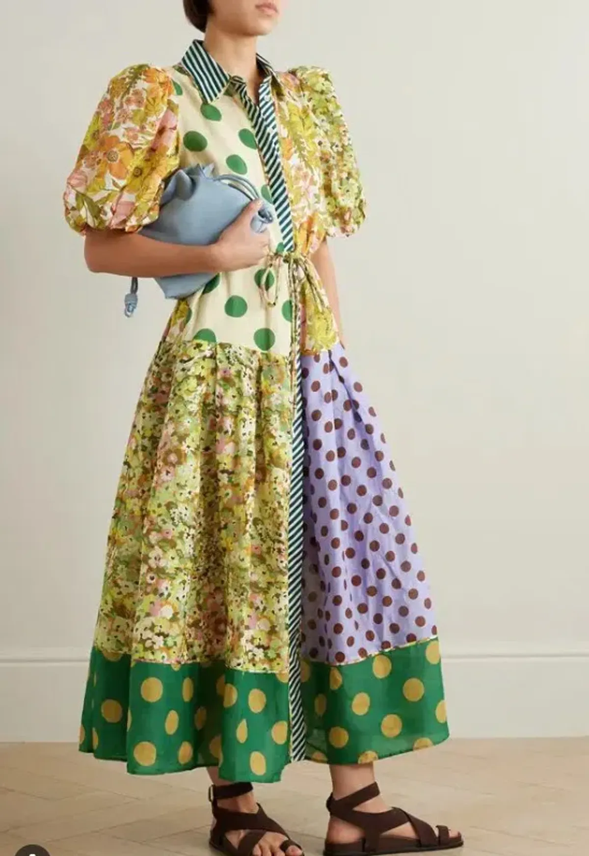 Alemais Finn Shirtdress Print Size 8 for rent on The Volte - main image