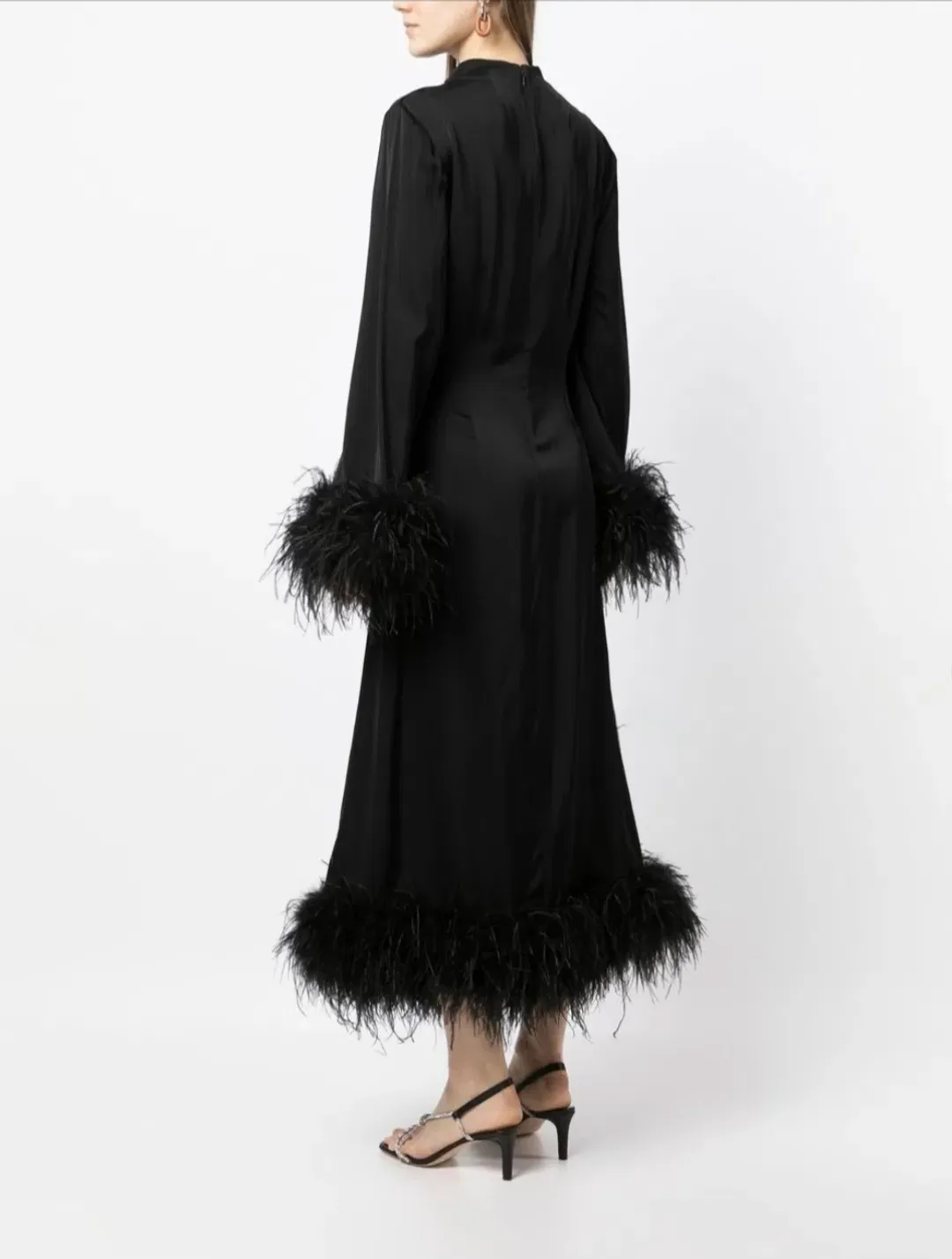 Rachel Gilbert Pietro Dress in Black Size 2/AU10 for rent on The Volte - main image