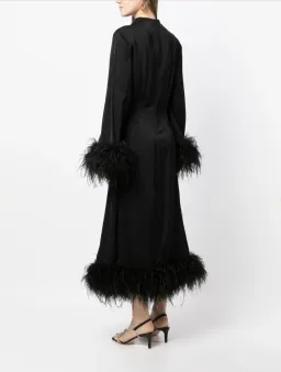 Rachel Gilbert Pietro Dress in Black Size 2/AU10 for rent on The Volte - image 5
