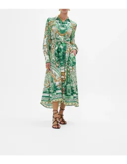 Camilla Waist Tie Shirt Dress XXS Corridor Of Calm for rent on The Volte - image 1