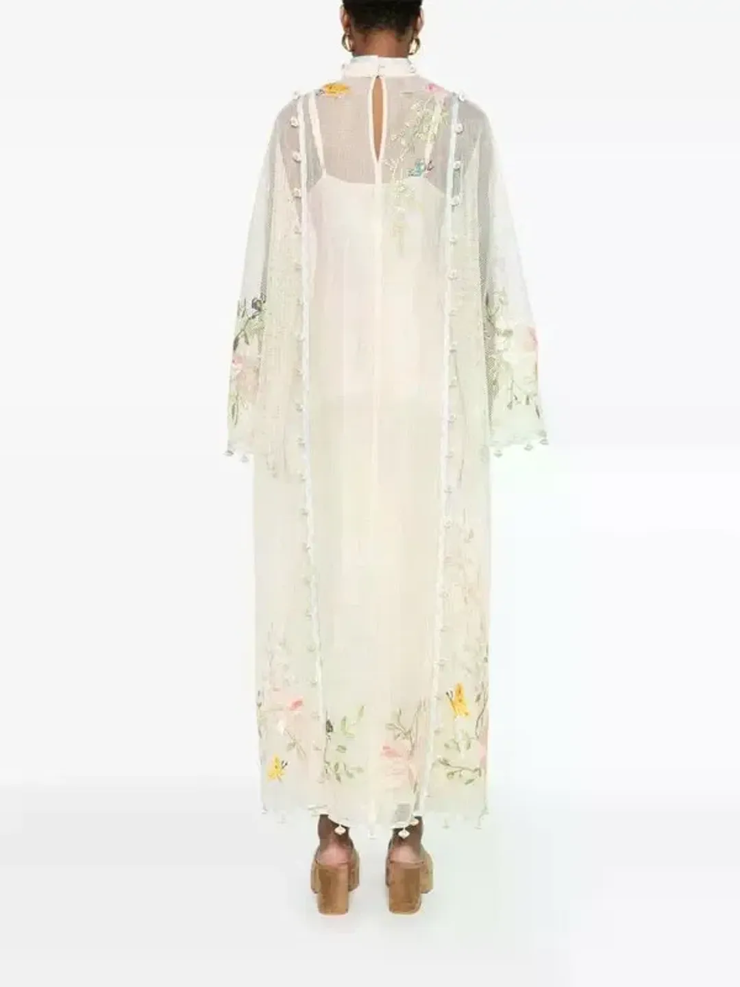 ALEMAIS  embroidered gown for rent on The Volte - main image