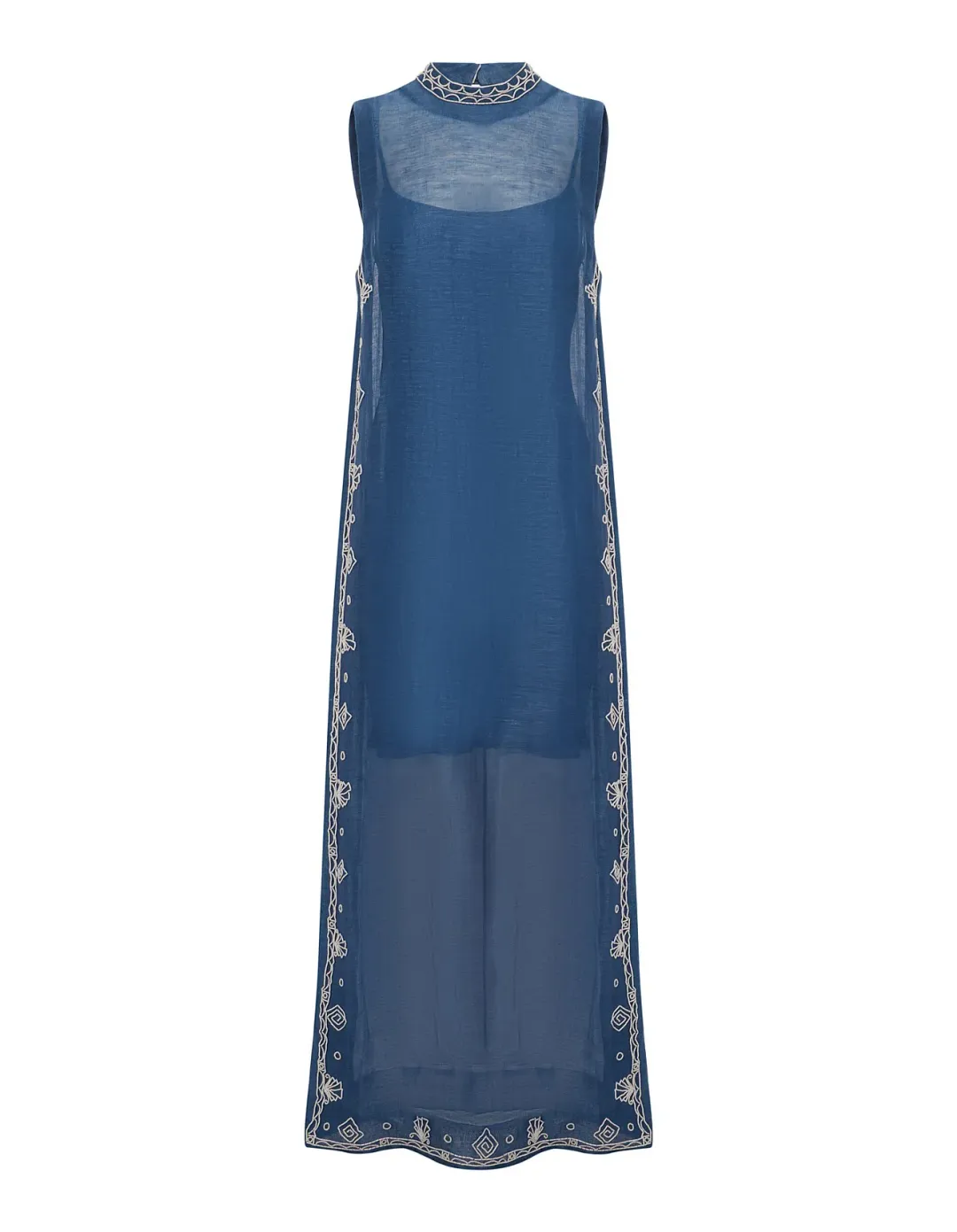 ALEMAIS Yasmeen bead-embellishment midi dress for rent on The Volte - main image