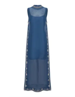 ALEMAIS Yasmeen bead-embellishment midi dress for rent on The Volte - image 2