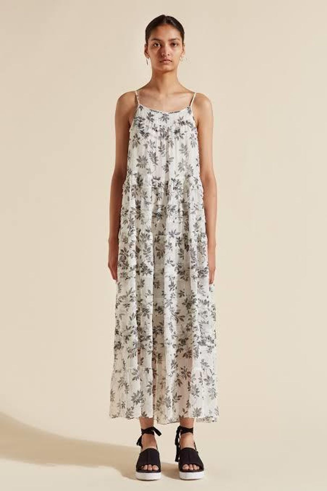 Lee Mathews Lucy Cami Dress Floral Vine Size 1/Au 8 for rent on The Volte - main image