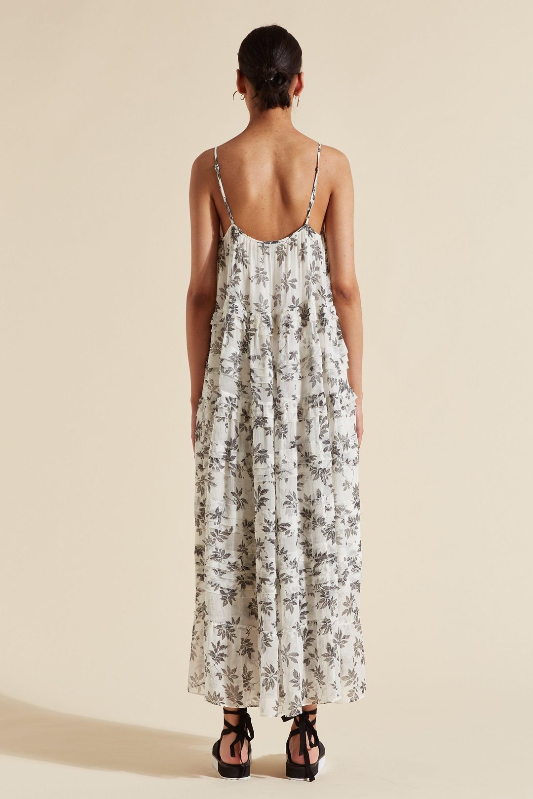 Lee Mathews Lucy Cami Dress Floral Vine Size 1/Au 8 for rent on The Volte - main image
