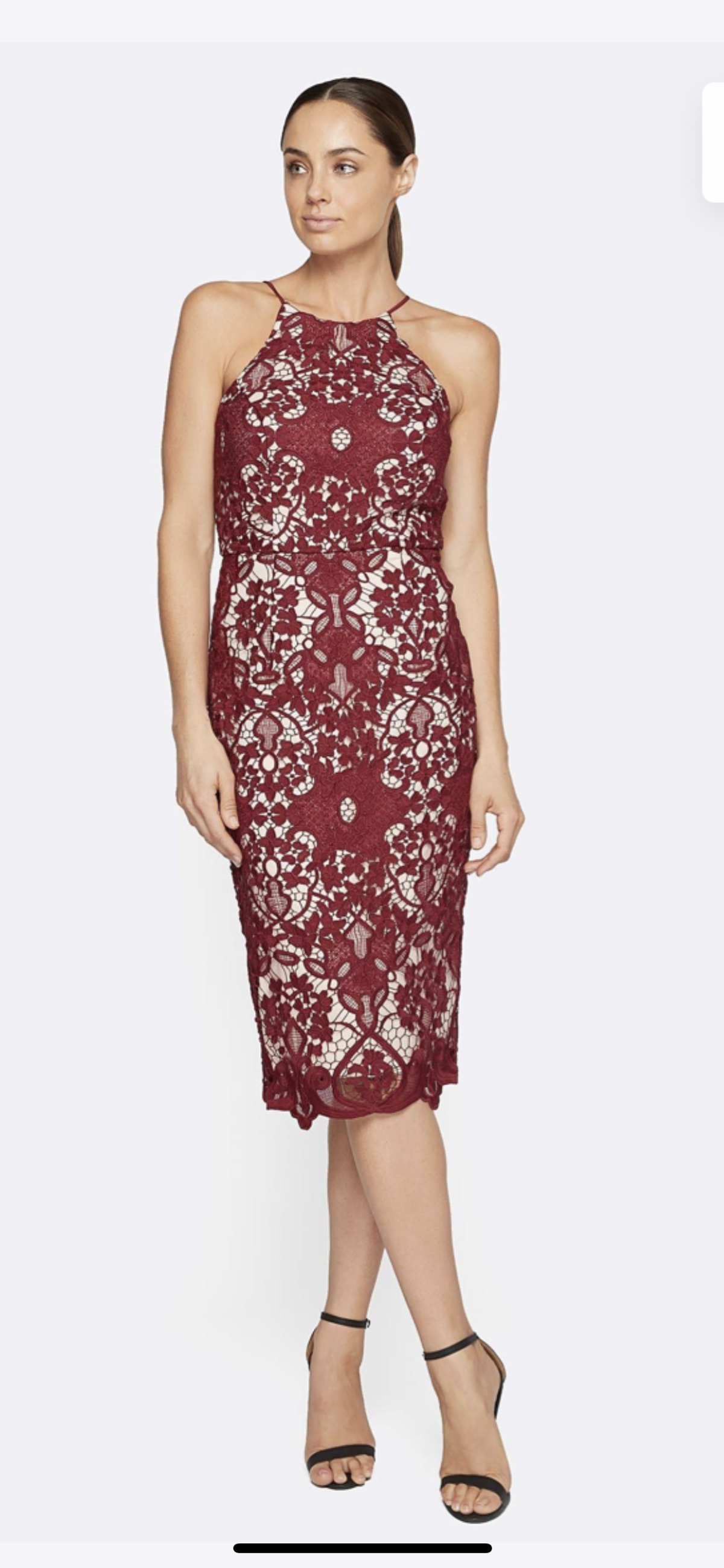Rodeo show Hunter lace dress for rent on The Volte - main image