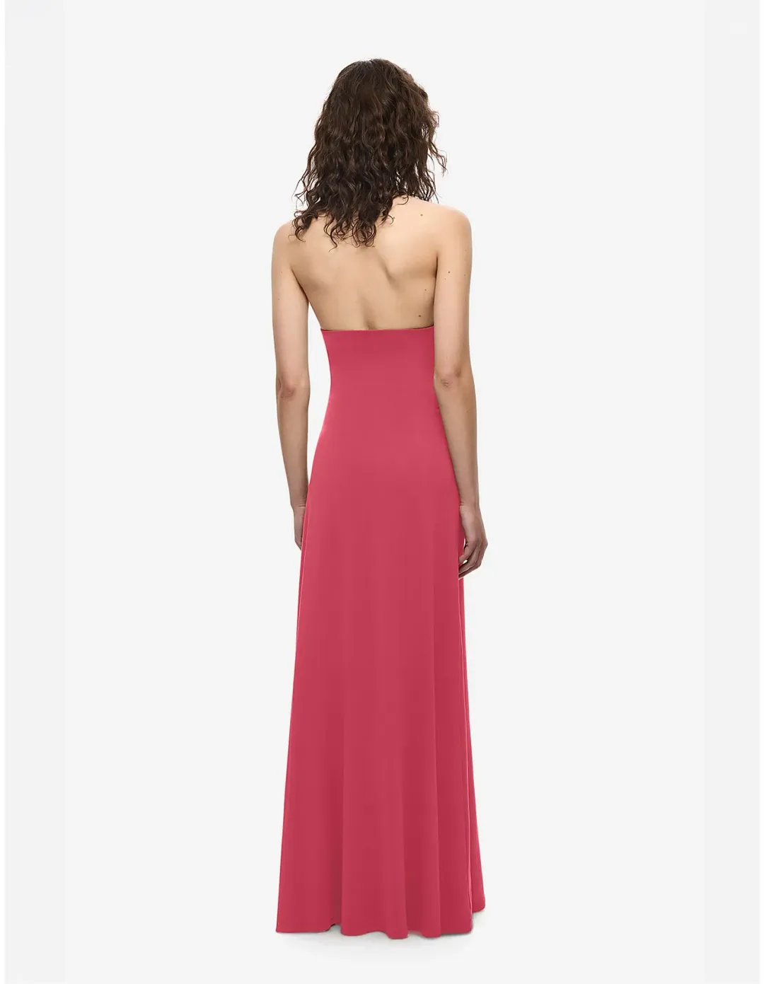 Misha The Jennifer Cupro Dress Size S Hot Pink for rent on The Volte - main image