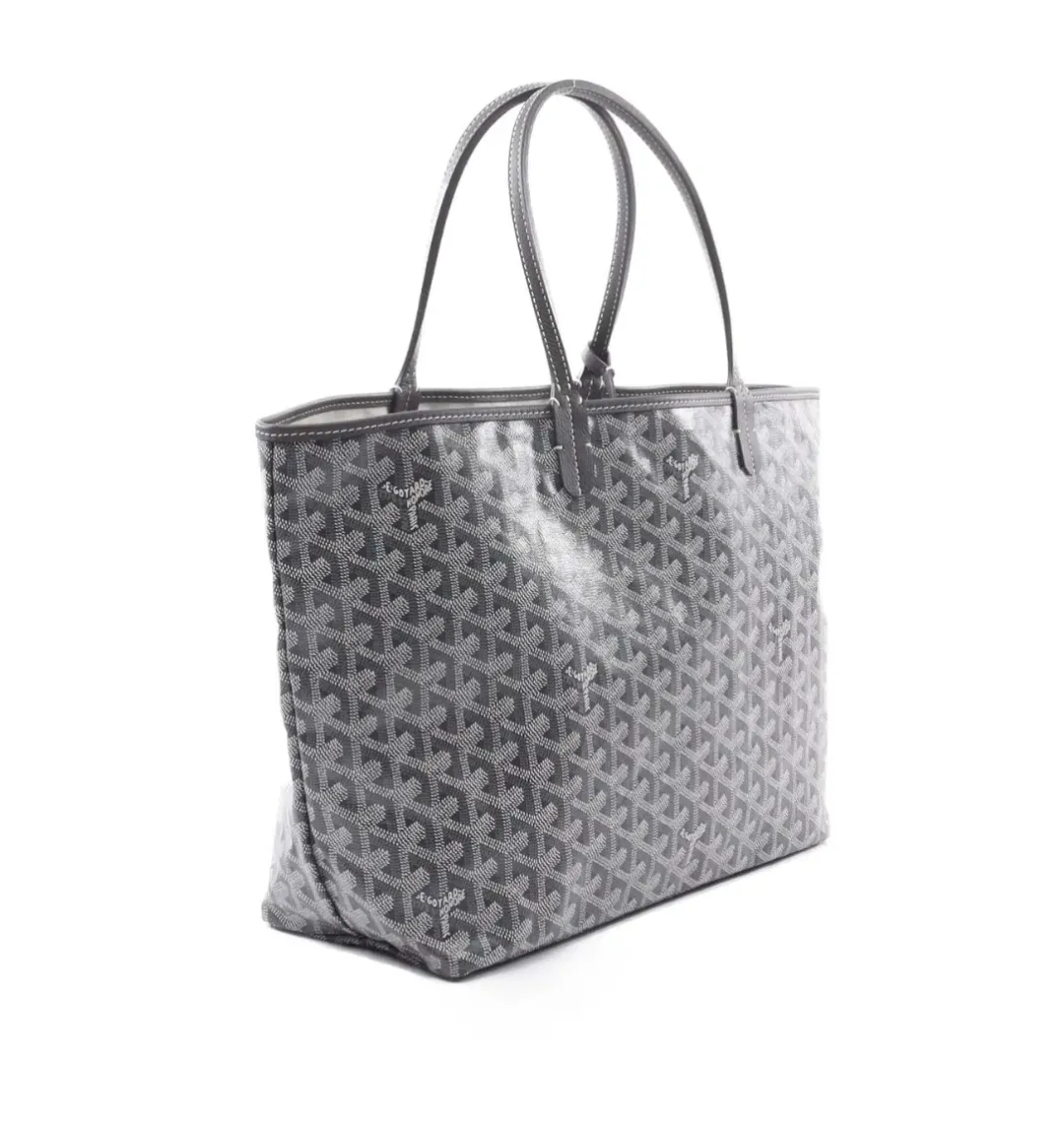 Goyard Goyardine Saint Louis PM tote bag Grey for rent on The Volte - main image