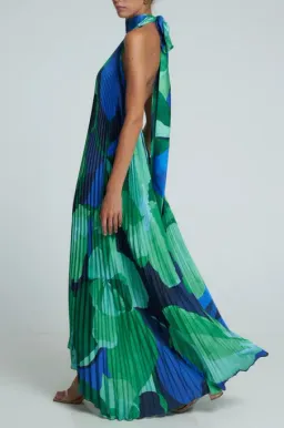 L'IDEE Opera Gown Dress Capri Green Size 8 for rent on The Volte - image 3