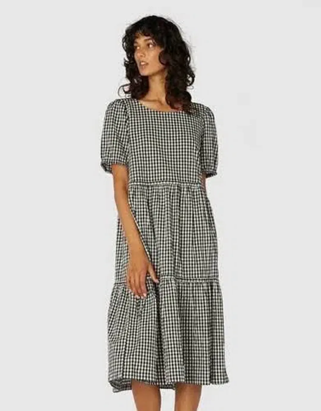 GORMAN “Checkmate” Cotton Dress Size 8 for rent on The Volte - main image